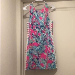 Lilly Pulitzer Mila shift dress lobsters in love
